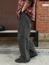Cut line reverse pants