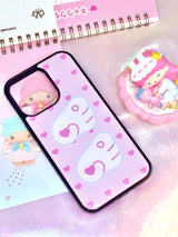 [MADE] ANGEL WING EPOXY PHONECASE_PINK