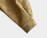 Vine Pocket Leather Blouson / 3 colors
