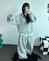 2ウェイ🤎 ハーディービッグフーディージップアップ🤎🩶🖤3カラー