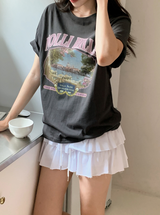 WTフリルカンカンスカートパンツ (4color)