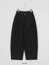 Bepos Rivet Cotton Balloon Wide Pants