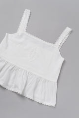 Bloom rose sleeveless
