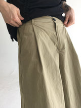 one tuck bermuda pants(2colors)