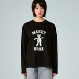 [UNISEX] MAKET Bear Long Sleeve T-shirt