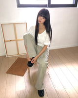 Bejeun Roll-Up 7-Sleeve T-Shirt