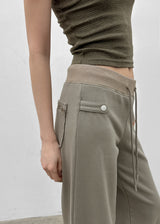 [MADE] Kihi Buckle Straight Banded Pants