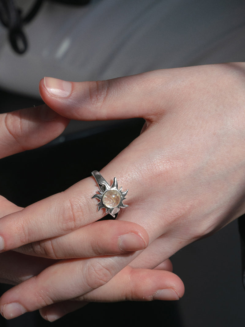 Apollo's eye Ring - Silver