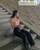 【MADE】Shirring blouse