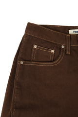 バルーンピンタックパンツ [Brown]
