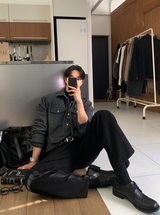 Seattle Tail Western Cacchion Overfit Shirt