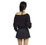 SUGARPLUM V-NECK KNIT [3 COLORS]