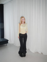 lingerie out tee(4 color) 