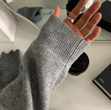 Logane Cash-like Bangada Hooded Knit