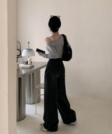[BELLIDE MADE] Ocean Wide Denim Pants
