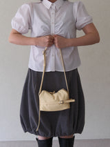 POTY MINI CROSS BAG / LEMON YELLOW