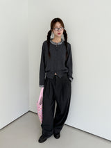 classic two tuck slacks 