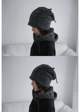 TURTLE BUTTON BEANIE 