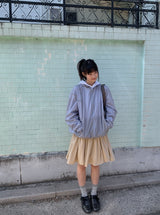 [unisex] ヒシャンカットツーウェイフードウィンドブレーカー