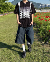 Cyven Cargo Bermuda Denim Pants