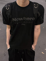 ハーベンクラックルーズフィットショートスリーブTシャツ