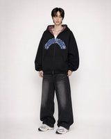 (UNISEX) Chill Reversible Over Hood Zip-Up