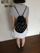 Shirring Dot Collar T-Shirt (3color)