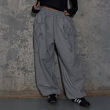 KEYCHAIN EYELET SWEATPANTS (MELANGE) F25ZD972