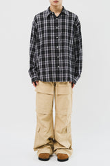  Lena Multi Cargo Flare Pants (2color)
