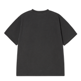 25SS SIMPLE LOGO PIGMENT SHORT SLEEVE T-SHIRT CHARCOAL