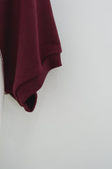 (W) Eve Half Sweatshirt (2color)