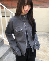Quna Cotton Strap Jacket
