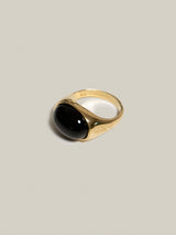 Bonbon Ring Onyx Gold