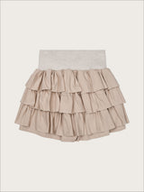 Cancan Mini Skirtpants _brown