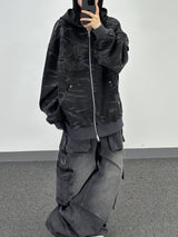 D-Ring Long Denim Pants