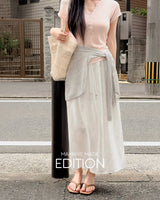 MADE. フォアリネンロングスカート