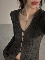 pearl drop necklace(cross)