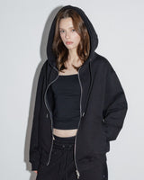 BDM Hoodie Zip Up Jacket Black