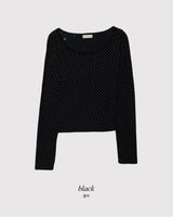 BK Dot Point Long Sleeve T-shirt (3color)