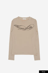 サティスファイレタリンググラフィックTシャツ
