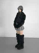 cable wool pumkin shorts(3 color) 