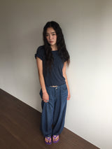 Epi Hooded Striped Denim (1color)