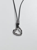 heart frame necklace