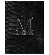 ERVA SNAKE PATTERN SHOULDER BAG UNISEX 