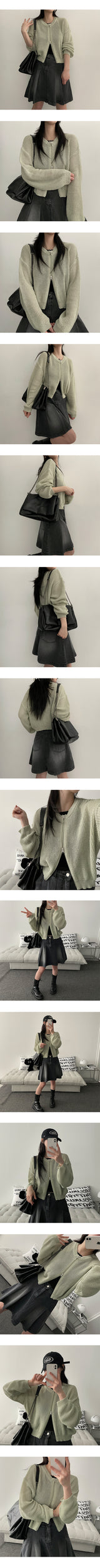 Forecrop to Way Knit Zip-Up