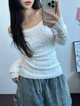 バックタトゥーレタリングバルーンデニムロングパンツ 🩵3サイズ