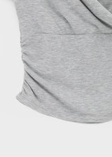[MADE] Cujes Wrap Cap Sleeve Short Sleeve Top (Set Available)