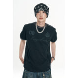 Royal Track Ringer Short Sleeve - Black