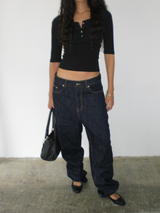 Engineer denim pants