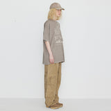 Into The Jungle Pigment Half Sleeve T Beige